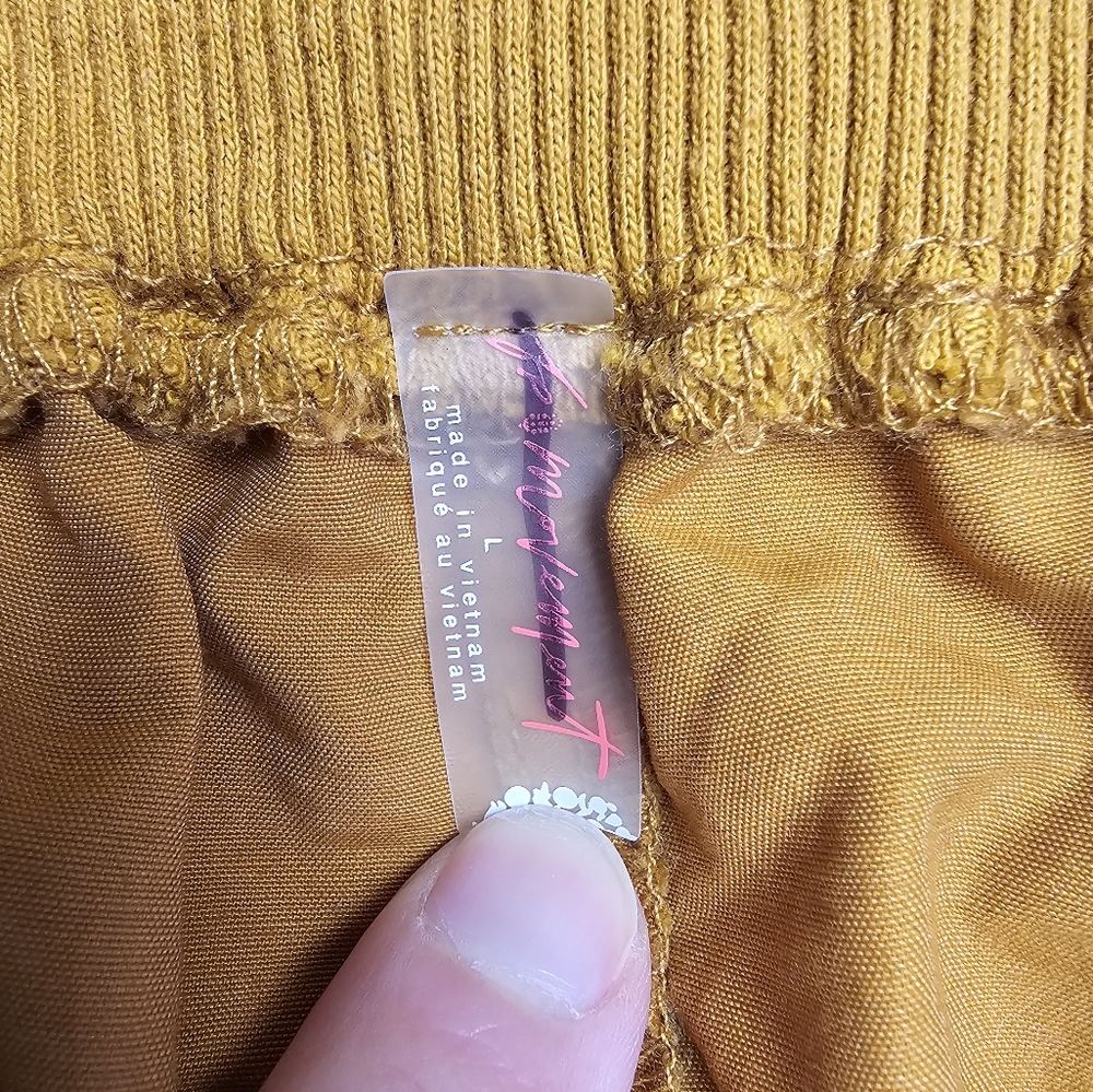 FP movement by Free People mesmerize me pant in dark ocre size L - Picture 8 of 11